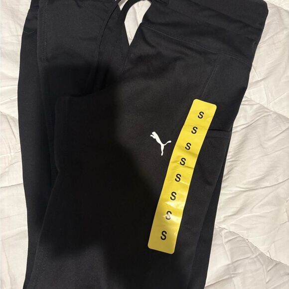 Brand new Puma Black Leggings/ joggers women's size small - Picture 3 of 5
